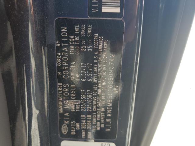 Photo 12 VIN: KNDMB5C16G6093742 - KIA SEDONA LX 