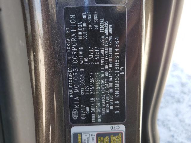 Photo 13 VIN: KNDMB5C16H6314564 - KIA SEDONA LX 