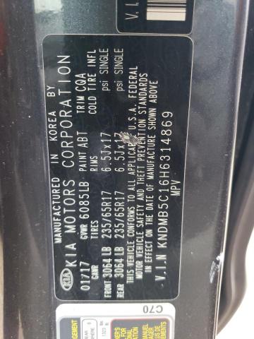 Photo 12 VIN: KNDMB5C16H6314869 - KIA SEDONA LX 