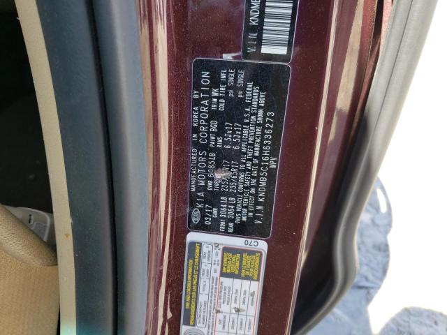 Photo 12 VIN: KNDMB5C16H6336273 - KIA SEDONA LX 