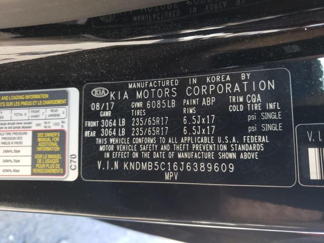 Photo 9 VIN: KNDMB5C16J6389609 - KIA SEDONA LX 