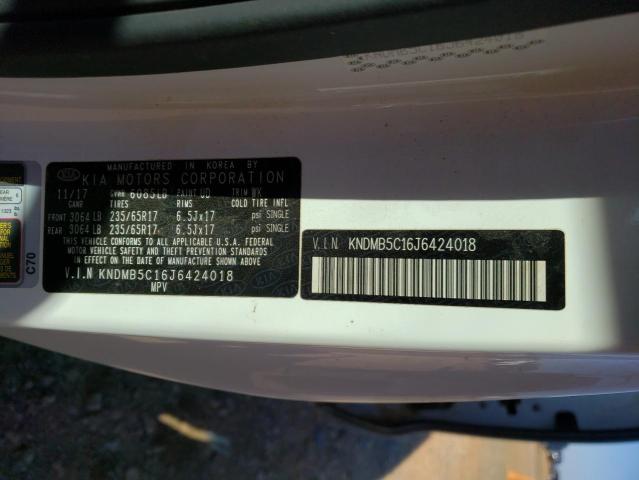 Photo 9 VIN: KNDMB5C16J6424018 - KIA SEDONA LX 