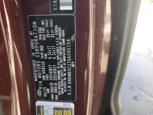 Photo 12 VIN: KNDMB5C17G6095158 - KIA SEDONA LX 