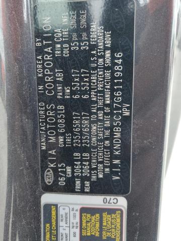 Photo 13 VIN: KNDMB5C17G6119846 - KIA SEDONA LX 