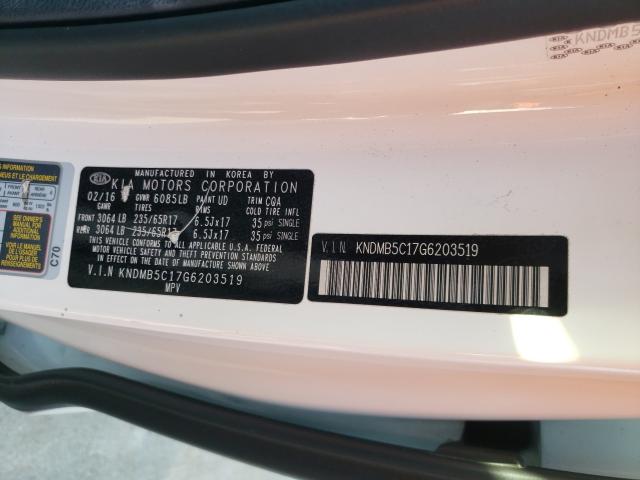 Photo 9 VIN: KNDMB5C17G6203519 - KIA SEDONA LX 