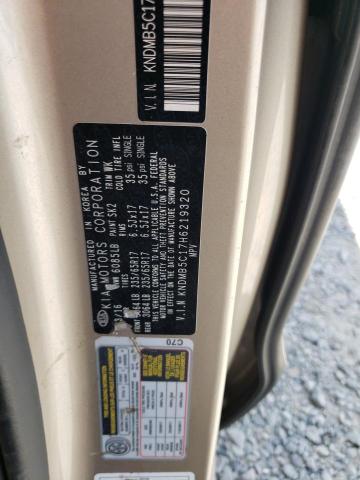 Photo 12 VIN: KNDMB5C17H6219320 - KIA SEDONA LX 