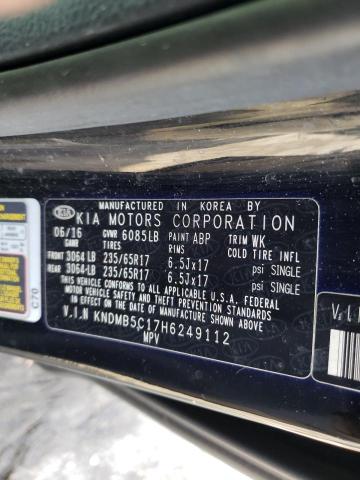 Photo 9 VIN: KNDMB5C17H6249112 - KIA SEDONA LX 