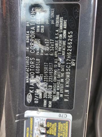 Photo 12 VIN: KNDMB5C17H6266265 - KIA SEDONA LX 