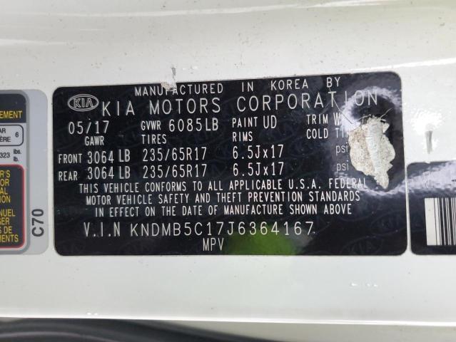 Photo 12 VIN: KNDMB5C17J6364167 - KIA SEDONA LX 