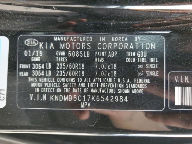 Photo 13 VIN: KNDMB5C17K6542984 - KIA SEDONA LX 