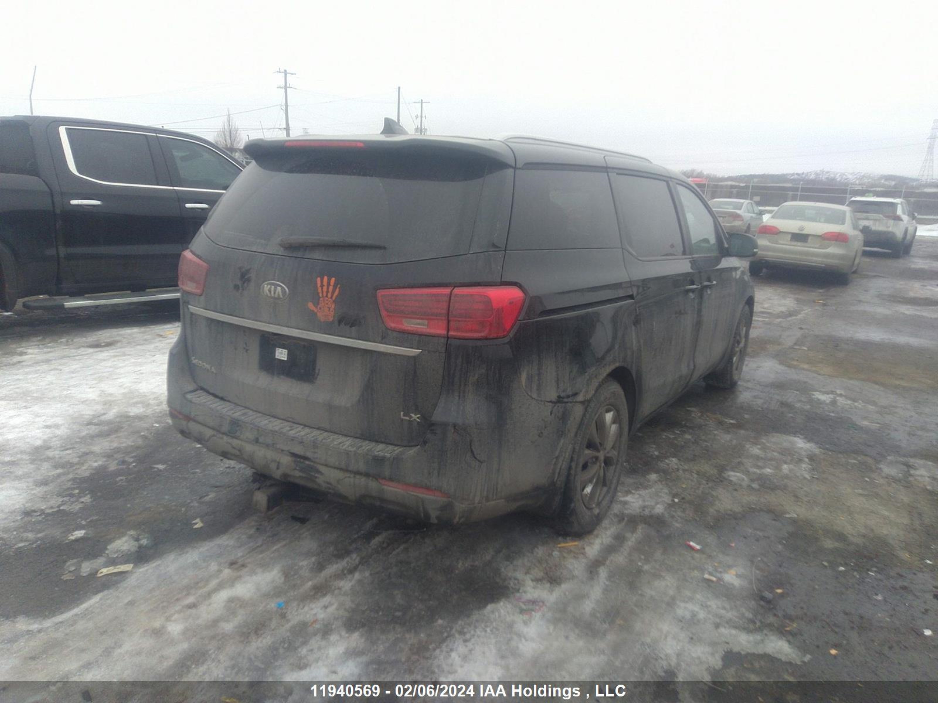 Photo 3 VIN: KNDMB5C17L6654444 - KIA SEDONA 