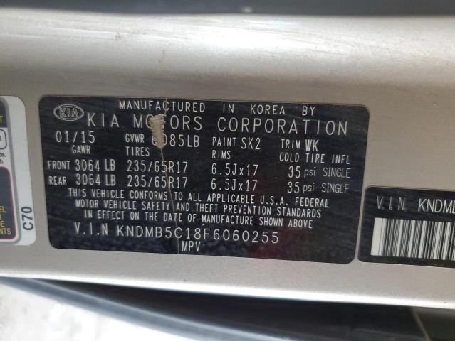 Photo 12 VIN: KNDMB5C18F6060255 - KIA SEDONA LX 