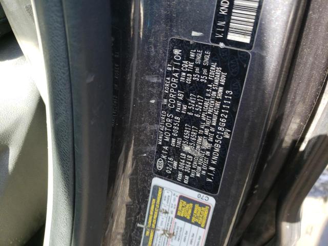 Photo 11 VIN: KNDMB5C18G6211113 - KIA SEDONA LX 