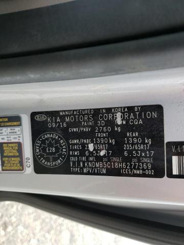 Photo 9 VIN: KNDMB5C18H6277369 - KIA SEDONA LX 