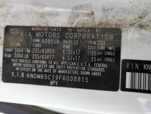 Photo 12 VIN: KNDMB5C19F6038815 - KIA SEDONA LX 