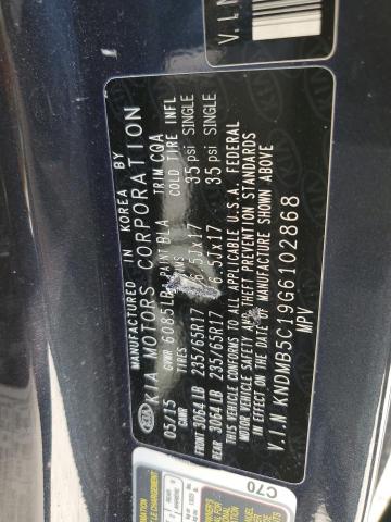 Photo 13 VIN: KNDMB5C19G6102868 - KIA SEDONA LX 