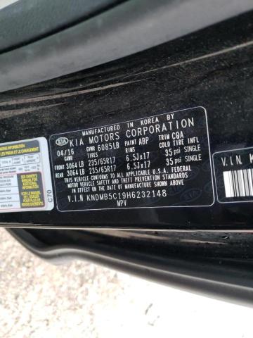 Photo 9 VIN: KNDMB5C19H6232148 - KIA SEDONA LX 