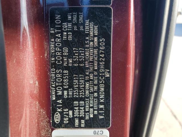 Photo 13 VIN: KNDMB5C19H6247605 - KIA SEDONA LX 