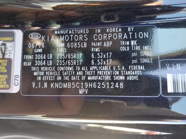 Photo 11 VIN: KNDMB5C19H6251248 - KIA ALL MODELS 