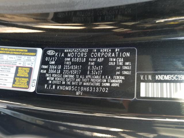 Photo 9 VIN: KNDMB5C19H6313702 - KIA SEDONA LX 