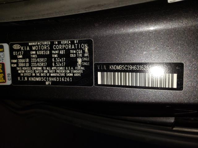 Photo 9 VIN: KNDMB5C19H6316261 - KIA SEDONA LX 