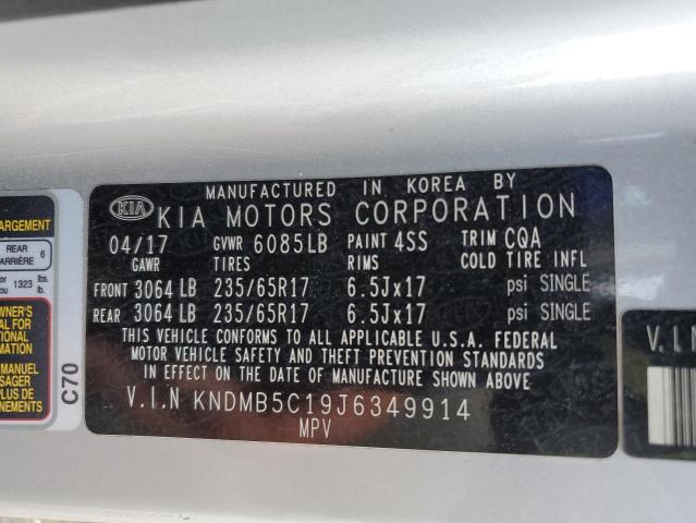 Photo 12 VIN: KNDMB5C19J6349914 - KIA SEDONA LX 