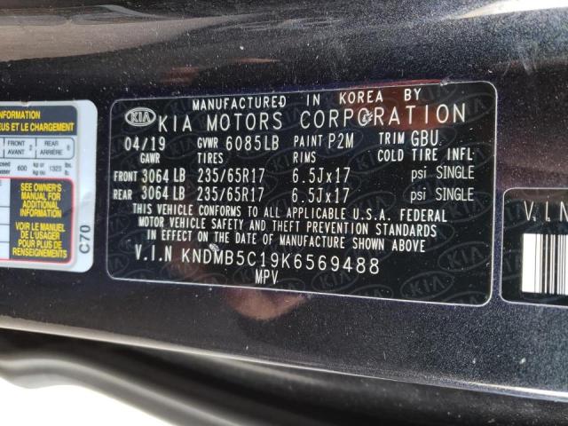 Photo 9 VIN: KNDMB5C19K6569488 - KIA SEDONA LX 