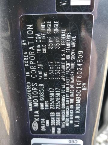 Photo 13 VIN: KNDMB5C1XF6024809 - KIA SEDONA LX 