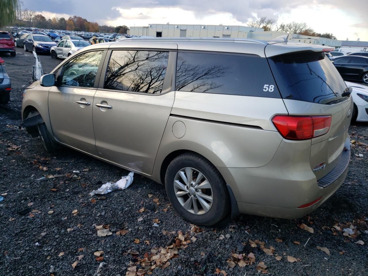 Photo 1 VIN: KNDMB5C1XF6037561 - KIA SEDONA 