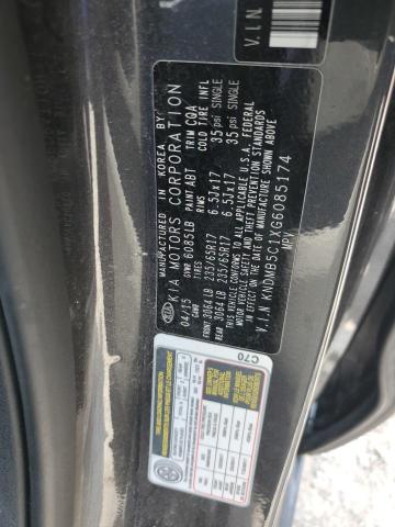 Photo 11 VIN: KNDMB5C1XG6085174 - KIA SEDONA LX 