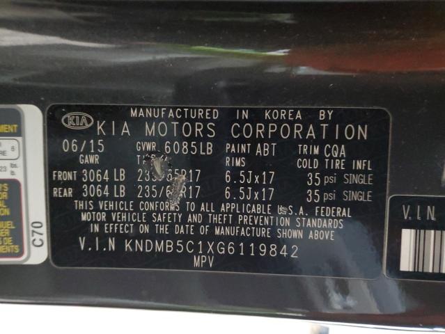 Photo 12 VIN: KNDMB5C1XG6119842 - KIA SEDONA LX 