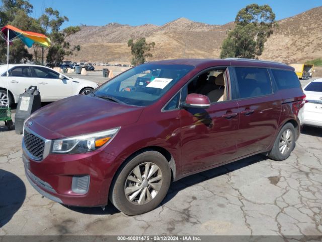 Photo 1 VIN: KNDMB5C1XG6140075 - KIA SEDONA 