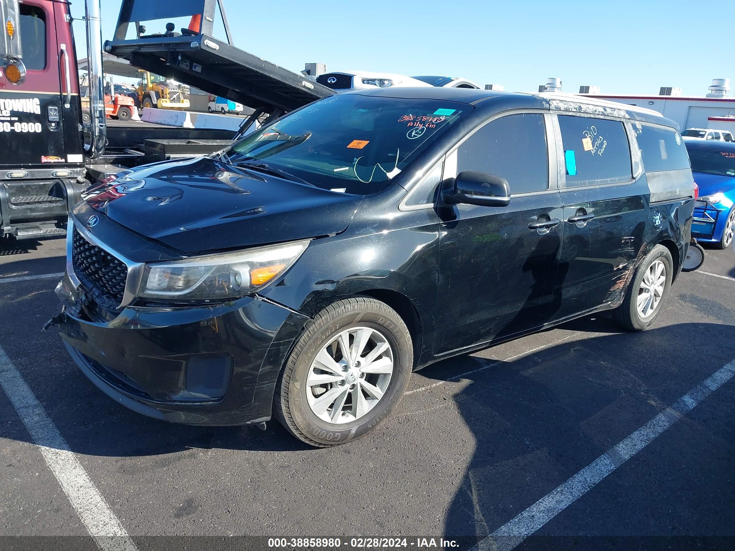 Photo 1 VIN: KNDMB5C1XG6142652 - KIA SEDONA 