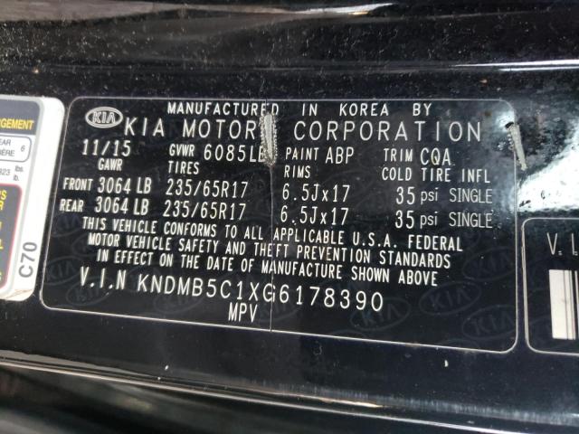 Photo 9 VIN: KNDMB5C1XG6178390 - KIA SEDONA LX 