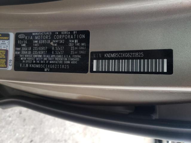 Photo 9 VIN: KNDMB5C1XG6211825 - KIA SEDONA LX 