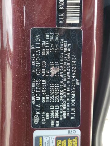 Photo 12 VIN: KNDMB5C1XH6221434 - KIA SEDONA LX 