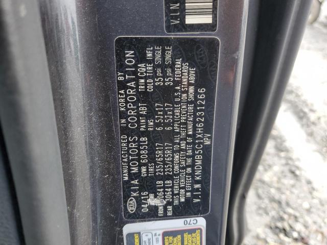 Photo 12 VIN: KNDMB5C1XH6231266 - KIA SEDONA LX 