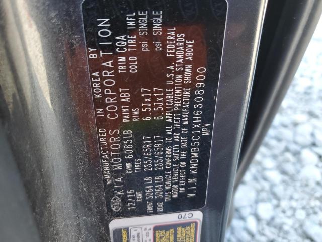 Photo 13 VIN: KNDMB5C1XH6308900 - KIA SEDONA LX 