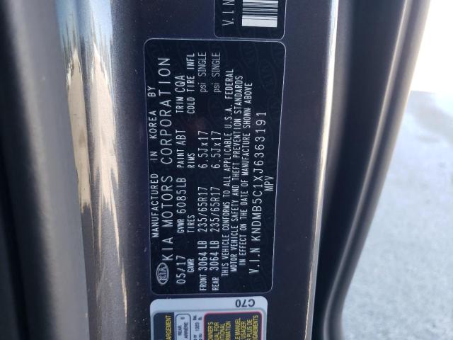 Photo 9 VIN: KNDMB5C1XJ6363191 - KIA SEDONA LX 