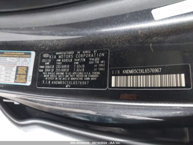 Photo 8 VIN: KNDMB5C1XL6576967 - KIA SEDONA 