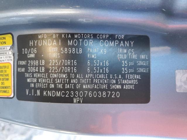 Photo 12 VIN: KNDMC233076038720 - HYUNDAI ALL MODELS 