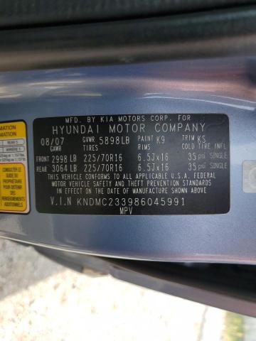 Photo 12 VIN: KNDMC233986045991 - HYUNDAI ENTOURAGE 