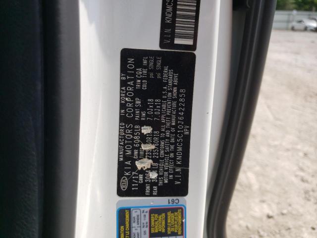 Photo 12 VIN: KNDMC5C10J6422858 - KIA SEDONA EX 