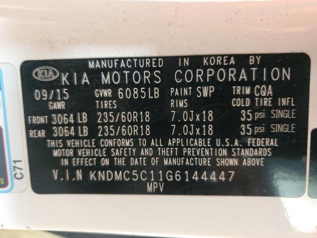 Photo 13 VIN: KNDMC5C11G6144447 - KIA SEDONA EX 