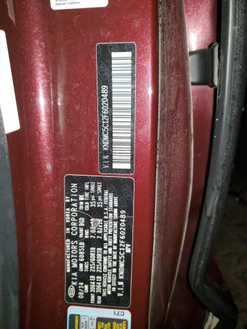 Photo 12 VIN: KNDMC5C12F6020489 - KIA SEDONA EX 