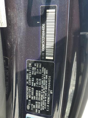 Photo 12 VIN: KNDMC5C12F6044856 - KIA SEDONA EX 