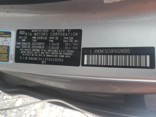 Photo 9 VIN: KNDMC5C13F6028083 - KIA SEDONA EX 