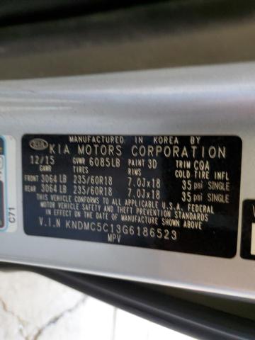 Photo 13 VIN: KNDMC5C13G6186523 - KIA SEDONA EX 