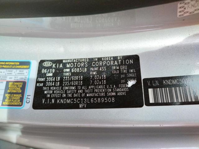 Photo 9 VIN: KNDMC5C13L6589508 - KIA SEDONA EX 