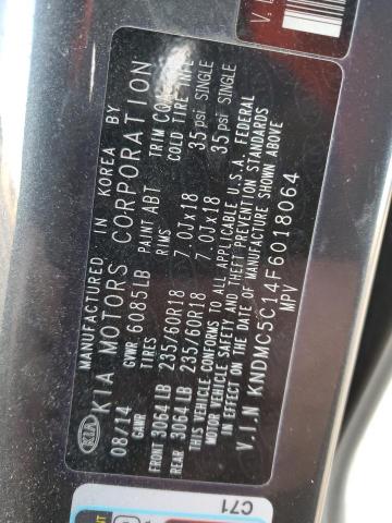 Photo 12 VIN: KNDMC5C14F6018064 - KIA ALL MODELS 